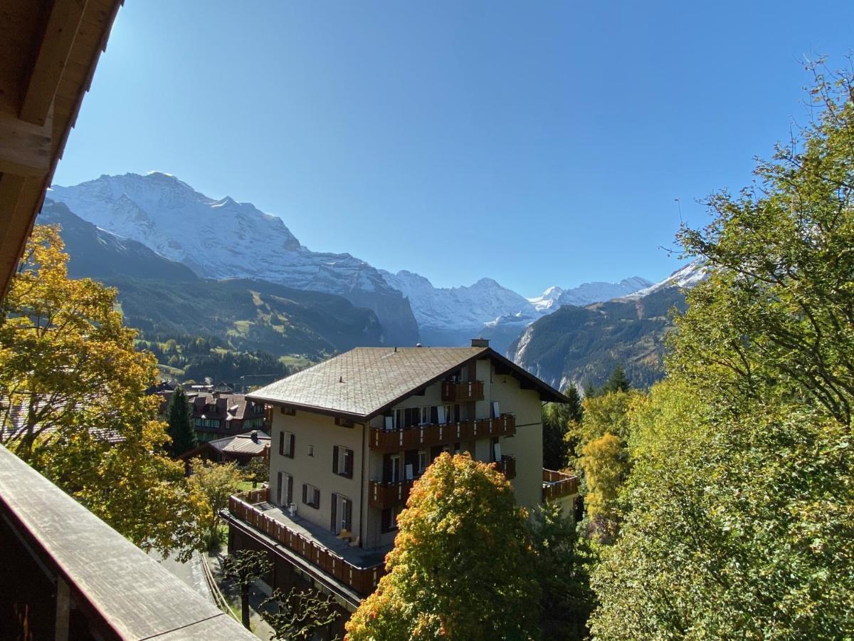 Chalet Bergfrieden Penthouse 벤겐 외부 사진