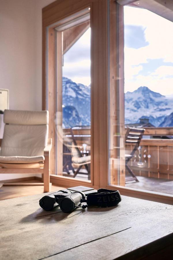 Chalet Bergfrieden Penthouse 벤겐 외부 사진