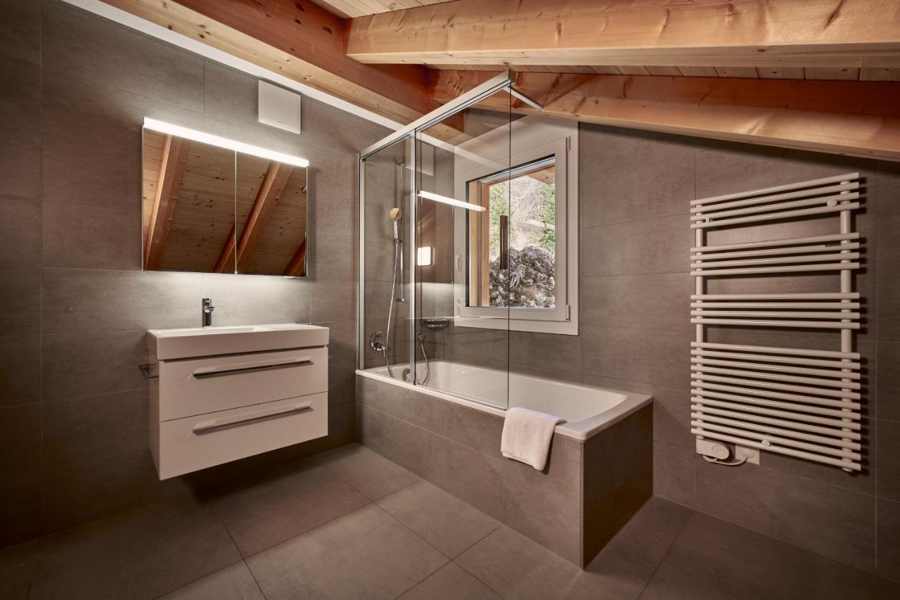 Chalet Bergfrieden Penthouse 벤겐 외부 사진