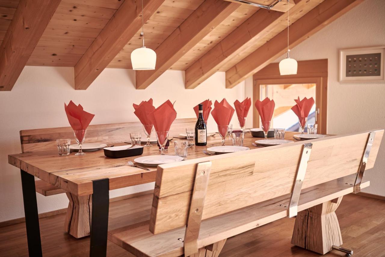 Chalet Bergfrieden Penthouse 벤겐 외부 사진