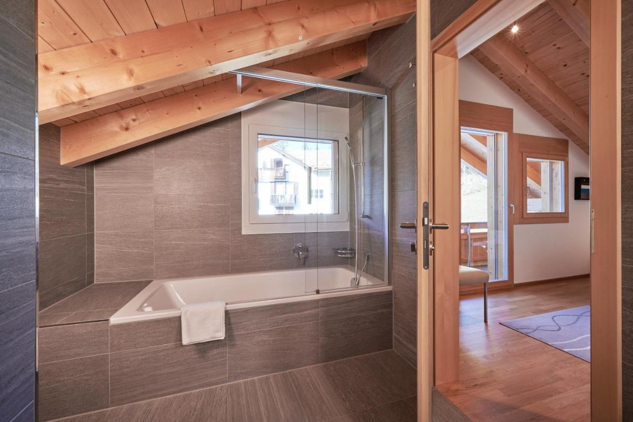 Chalet Bergfrieden Penthouse 벤겐 외부 사진