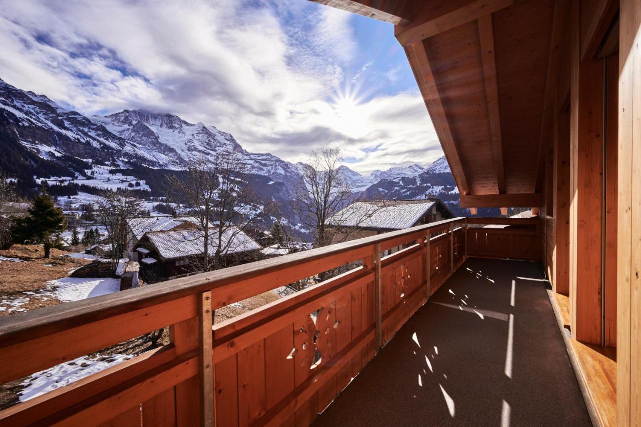 Chalet Bergfrieden Penthouse 벤겐 외부 사진