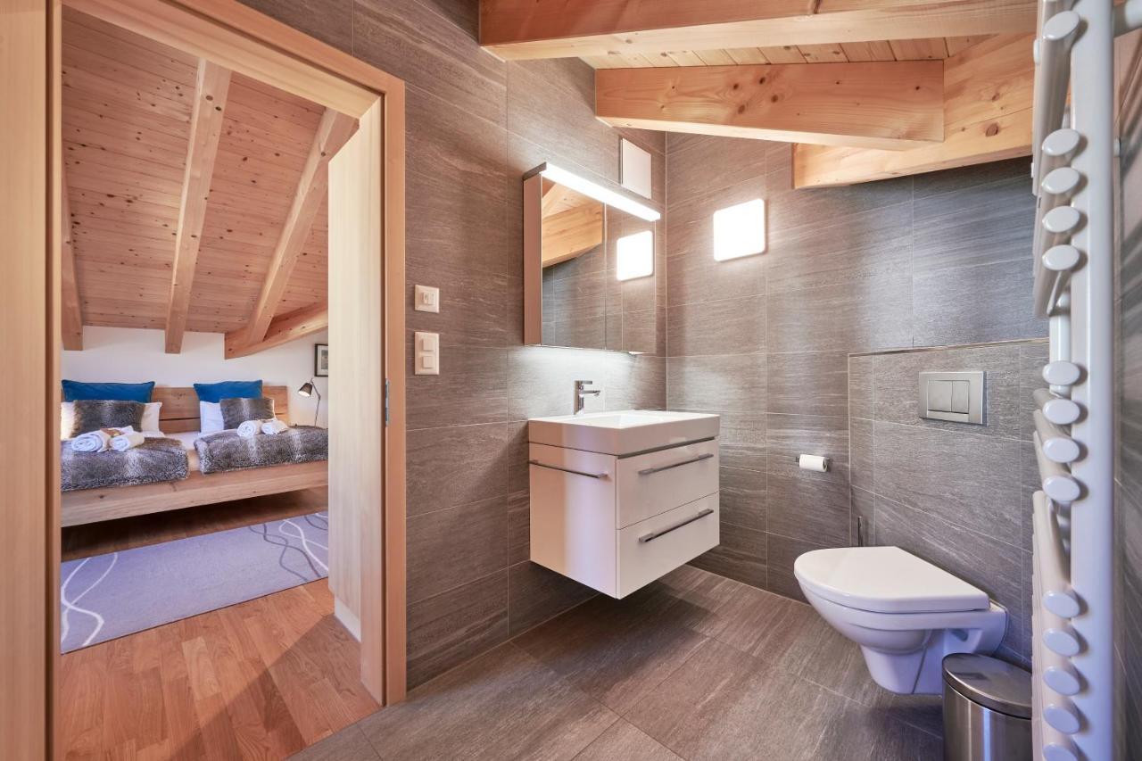 Chalet Bergfrieden Penthouse 벤겐 외부 사진